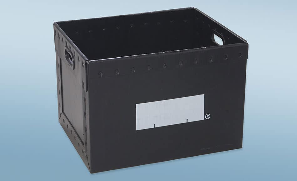 Corrugated Plastic Totes & Bins